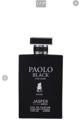 تصویر ادو پرفیوم مردانه جاسپر مدل Paolo Black Intense حجم 100 میلی لیتر 