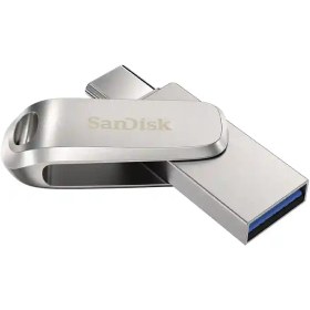 تصویر فلش مموری 256 گیگ سن دیسک SanDisk Dual Drive Luxe OTG Type-C USB3.1 