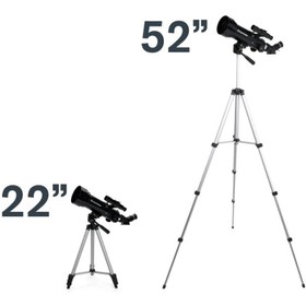 تصویر Celestron - محدوده سفر 70 میلیمتر - تلسکوپ قابل شارژ قابل حمل - اپتیک شیشه ای کاملاً روکش شده - تلسکوپ ایده آل برای مبتدیان - بسته نرم افزاری نجوم BONUS ا Celestron - 70mm Travel Scope - Portable Refractor Telescope - Fully-Coated Glass Optics - Ideal Telescope for Beginners - BONUS Astronomy Software Package 70 mm Travel Scope Celestron - 70mm Travel Scope - Portable Refractor Telescope - Fully-Coated Glass Optics - Ideal Telescope for Beginners - BONUS Astronomy Software Package 70 mm Travel Scope