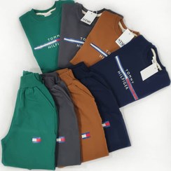 تصویر ست بلوز و شلوار پسرانه طرح تامی هیلفیگر 