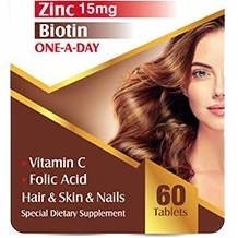 تصویر قرص یونی زینک 60 عدد Abian Darou - Uni Zinc Tablets 60 Tabs