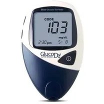 تصویر دستگاه تست قند خون گلوکو داکتر مدل Gluco Dr Super Sensor Blood Glucos Gluco Dr Super Sensor Blood Glucose