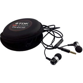 تصویر هندزفری کیف دار TDK TH-EC32 TDK TH-EC32 earphone with mic