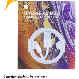 تصویر کابل شارژ آیفون XSMAX 