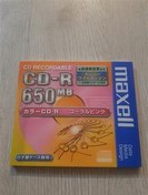 تصویر CD خام قابدار پلمپ Maxell, اورجینال قدیمی 