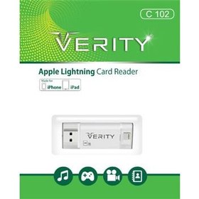 تصویر رم ریدر آیفون Verity C-102 با گارانتی SDC 