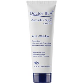 تصویر کرم ضد چروک مناسب انواع پوست دکتر ژیلا 50 میلی لیتر Dr Jila Anti Wrinkle Smoothing Lifting Ameli Age For All Skin Types 50 Ml