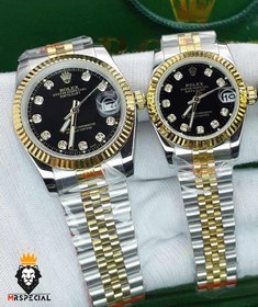 تصویر ست ساعت زنانه و مردانه رولکس، ست ساعت عروس و داماد Rolex Rolex