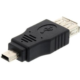 تصویر مبدل USB به Mini USB پنج پین وی نت مدل V-AUSB5PIN 