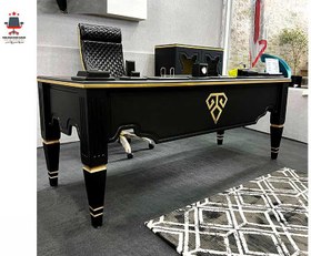 تصویر میز مدیریت مدل الماس 