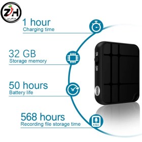 تصویر ضبط صوت(رکوردر) مدل ZD46-32GB 