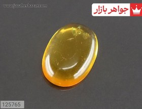 تصویر نگین کهربا بولونی لهستان شفاف کد 125765 