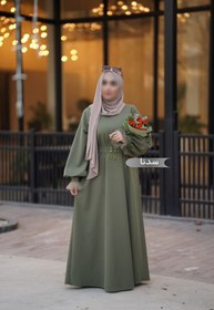 تصویر مانتو عبا طرح سدنا ارسال رایگان (آماده سازی ۴ روز کاری ) ابروبادی