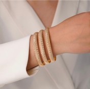 تصویر النگو های طرح طلا بسیار مشابه طلا - طرح 