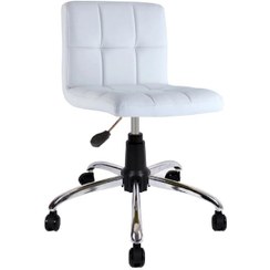 تصویر صندلی اداری ارایشگاهی گردون مدل ریما بدون دسته پنج پر Rima Swivel Chair 2