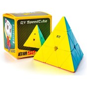 تصویر مکعب روبیک چی ای مدل هرم کای وای 3×3 QY Pyraminx Qiming S2 