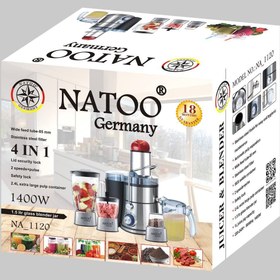 تصویر آب میوه گیری 4 کاره ناتو آلمان مدل NA1120 NATOO