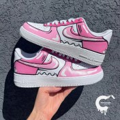 تصویر کفش کاستوم سه بعدی صورتی 