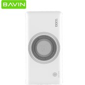 تصویر پاوربانک بی سیم باوین 10000 میلی آمپر فست شارژ Bavin PC095 10000mah Power Bank 