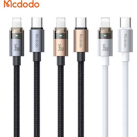 تصویر کابل تبدیل USB-C به لایتنینگ مک دودو مدل CA-694 طول 1.2 متر 