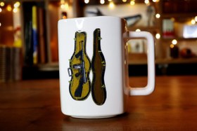 تصویر ماگ موسیقی طرح گیتار 