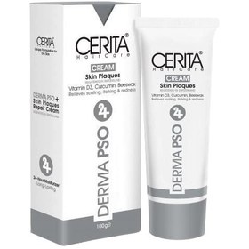 تصویر کرم ترمیم کننده پوسته بدن پسوریازیس سریتا Cerita Derma PSO Plus Skin Plaque Repair Cream