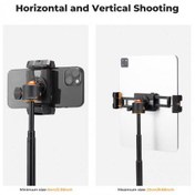 تصویر مبدل سه پایه برای تلفن همراه و آیپد K&F مدل MS-02 