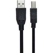 تصویر کابل پرینتر اچ پی USB 2.0 طول 3 متر ا HP Printer USB Cable 3 m HP Printer USB Cable 3 m