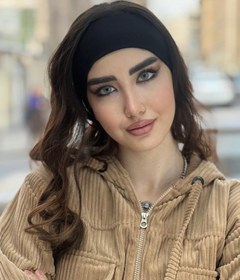 تصویر هدبند کبریتی زنانه ساده headband