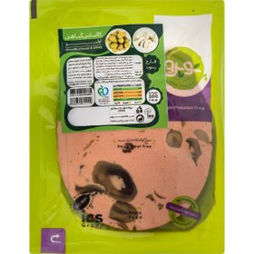 تصویر کالباس گیاهی اولیو نوپرو مقدار 300 گرم Nopro Olive Vegetable Mortadella 300gr