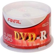 تصویر دی وی دی خام فینال مدل DVD-R بسته 50 عددی(پ) 