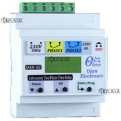 تصویر ساعت فرمان نجومی دو رله ای 10 آمپر اوژن الکترونیک مدل OAR-02 