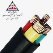 تصویر کابل برق مفتولی (نصب ثابت، خشک، زمینی) 3 در 70 بعلاوه 35 (35+70×3) خراسان افشارنژاد Ground Cable (Dry) 3*70+35 Khorasan Afsharnejad