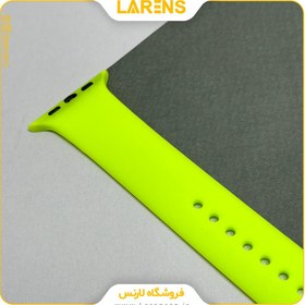 تصویر لارنس | قیمت و خرید بند سیلیکون اپل واچ 42/44/45mm كد 31 رنگ Green 