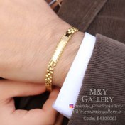 تصویر دستبند رولکس طلایی 