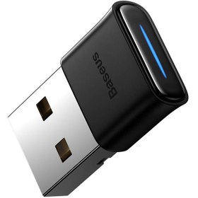 تصویر دانگل بلوتوث کامپیوتر Baseus BA04 ZJBA0000 V5.0 USB Baseus BA04 ZJBA0000 V5.0 USB Bluetooth Dongle