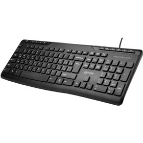 تصویر کیبورد با سیم فاطرمدل KCN-6000B Fater KCN-6000B Wire Keyboard