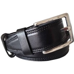 تصویر کمربند چرم طبیعی اسپورت با سگک زبانه ای 