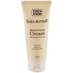 تصویر کرم مرطوب کننده تیوپی حاوی شی باتر 75میل تاپ شاپ Top Shop Shea Butter Moisturizing Cream 75ml