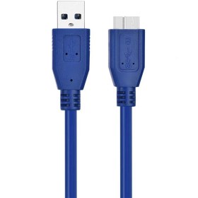 تصویر کابل تبدیل USB به Micro-B 3.0 دیتالایف طول 30 سانتی متر 