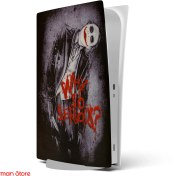 تصویر برچسب اسکین پلی استیشن ۵ طرح جوکر 