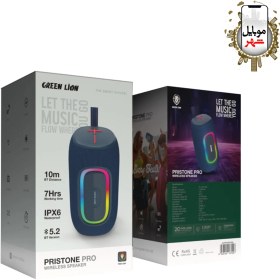 تصویر اسپیکر بی سیم گرین لاین مدل Green Pristone Pro Wireless Speaker Green Lion Pristone Pro Wireless Speaker