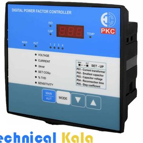 تصویر رگولاتور بانک خازنی 6 پله PKC مدل (PRA06) 