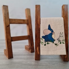 تصویر نردبان و دستمال دکوراتیو 