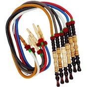 تصویر شیلنگ دسته چوبی شرابی ۱۰۰۲۰۲۸ 