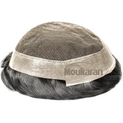 تصویر پروتز مو دور سیلیکونی 