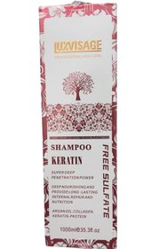 تصویر شامپو بدون سولفات کراتین لوکسی ویسیج - مراقبت حرفه‌ای از مو" Luxvisage Keratin Sulfate Free Clarifying Shampoo