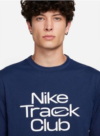 تصویر سویشرت سنگین ورزشی کلاسی درای فیت برند Nike Dri-Fit Track Club Heavy Verse Sweatshirt