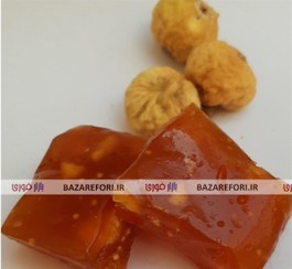 تصویر مسقطی استهبان انجیری با مغزیجات بسته 1000 گرمی آجیل تکدونه - بازار فوری Estahban Fig Masghati with Nuts 1000g Package - Ajil Takedoneh