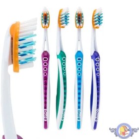 تصویر مسواک آبی و سبز اورال بی Oral B مدل Pro Flex با برس نرم بسته 2 عددی 